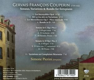 Produktbild: Couperin:Sonatas,Variations,Rondo