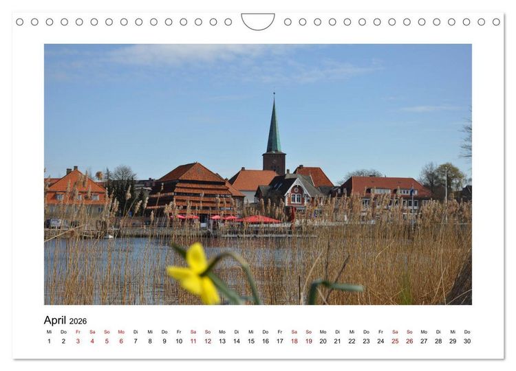 Produktbild: Neustadt in Holstein - Charmante Stadt am Meer (Wandkalender 2026 DIN A4 quer), CALVENDO Monatskalender