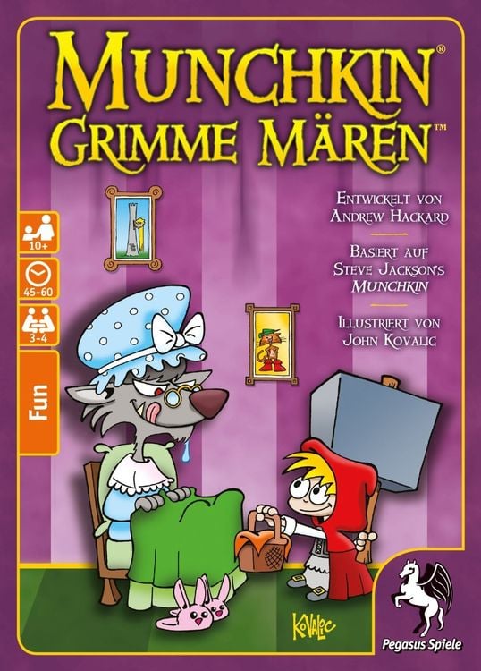 Produktbild: Pegasus - Munchkin, Grimme Mären,