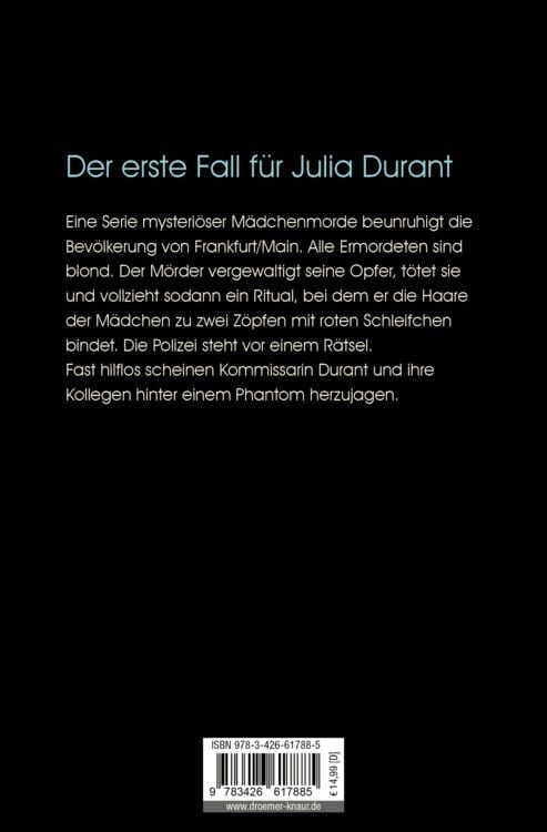 Produktbild: Jung, blond, tot / Julia Durant Band 1