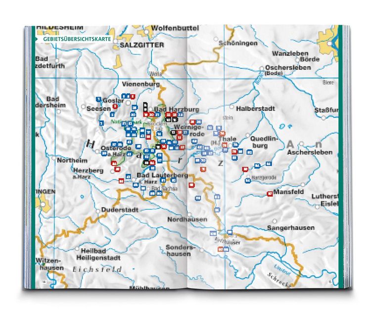 Produktbild: KOMPASS Wanderlust Harz