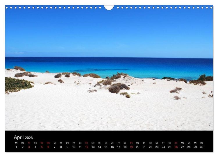 Produktbild: Fuerteventura (Wandkalender 2026 DIN A3 quer), CALVENDO Monatskalender