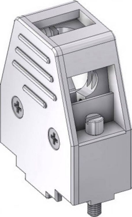Produktbild: Deltron Connectors DCM09UN4 D-SUB Geh&auml;use Polzahl: 9 Kunststoff, metallisiert 180 &deg;, 45 &deg; Metall 1 St.