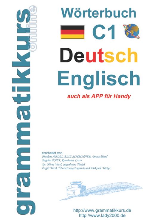 Produktbild: W&ouml;rterbuch C1 Deutsch - Englisch