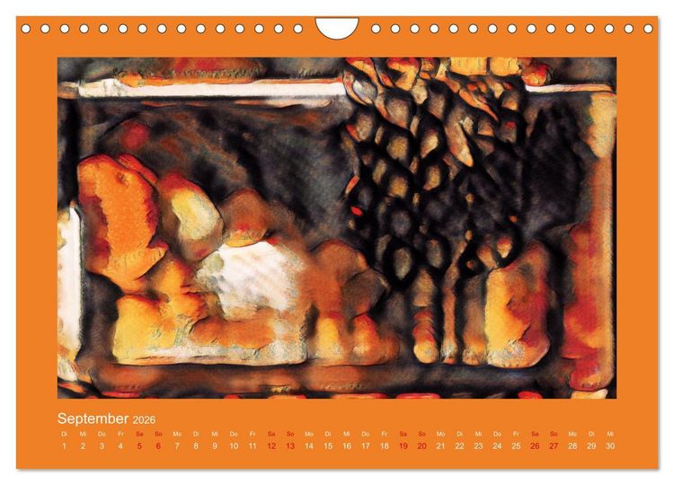 Produktbild: Hei&szlig; und Feurig (Wandkalender 2026 DIN A4 quer), CALVENDO Monatskalender