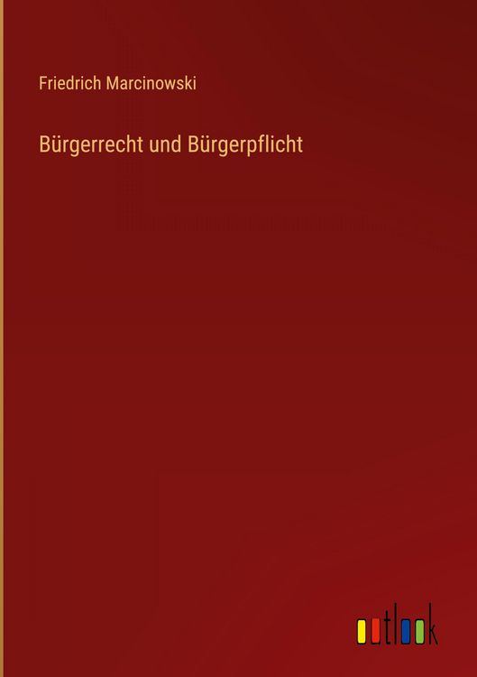 Produktbild: B&uuml;rgerrecht und B&uuml;rgerpflicht