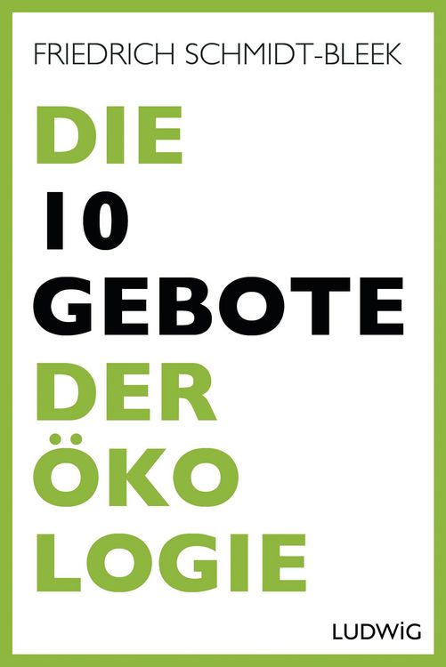 Produktbild: Die 10 Gebote der Ökologie