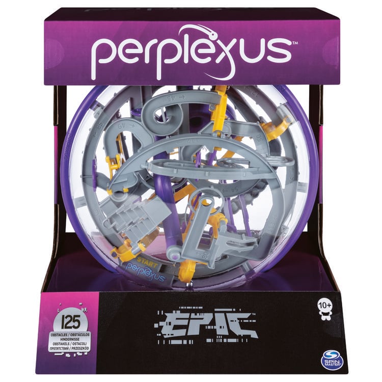 Bild vom Artikel Spin Master Games Perplexus Epic, 3D-Labyrinth mit 125 Hindernissen vom Autor 