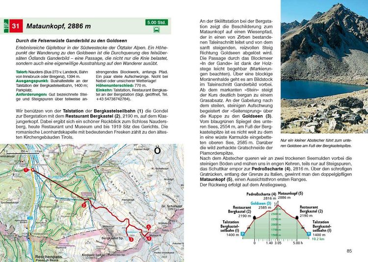 Produktbild: ROTHER Wanderf&uuml;hrer Kaunertal - Oberinntal