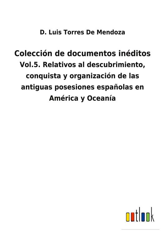 Produktbild: Colecci&oacute;n de documentos in&eacute;ditos