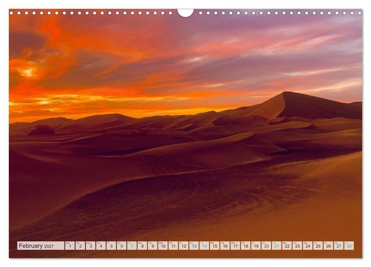 Produktbild: Marocco&rsquo;s Silent Desert (Wall Calendar 2027 DIN A3 landscape), CALVENDO 12 Month Wall Calendar