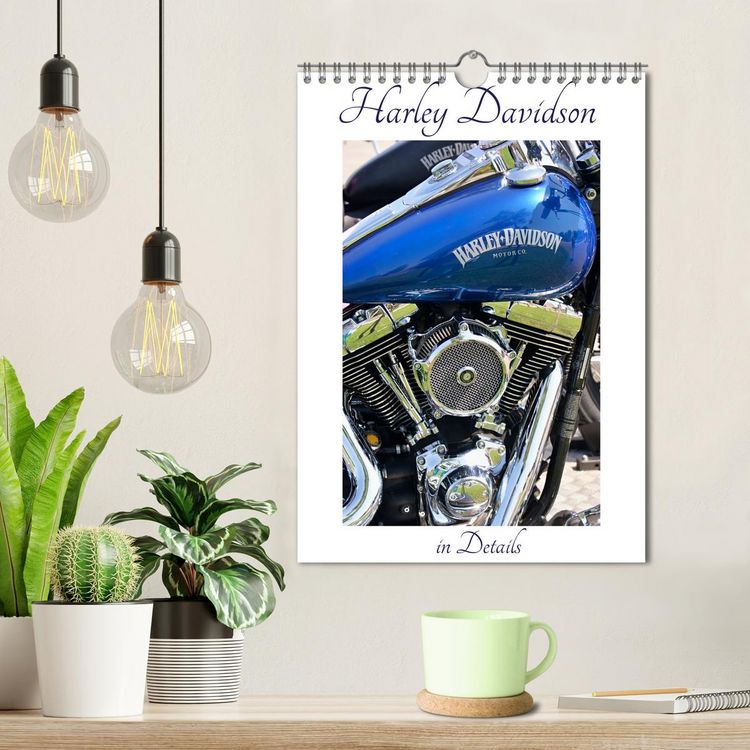 Produktbild: Harley Davidson in Details (Wall Calendar 2026 DIN A4 portrait), CALVENDO 12 Month Wall Calendar