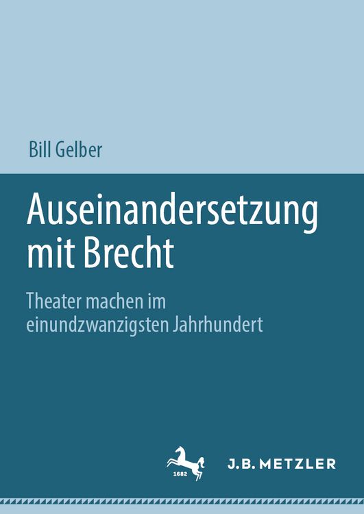 Produktbild: Auseinandersetzung mit Brecht