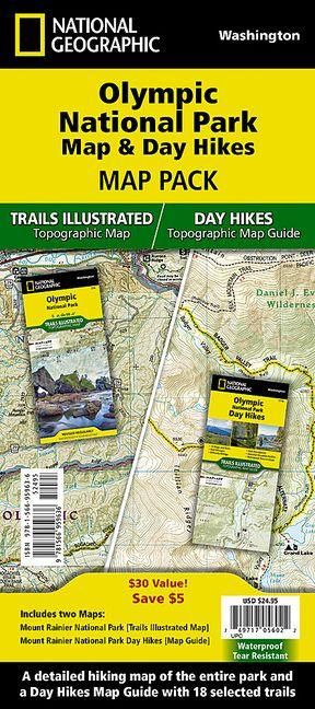 Produktbild: Olympic Day Hikes & National Park [Map Pack Bundle]