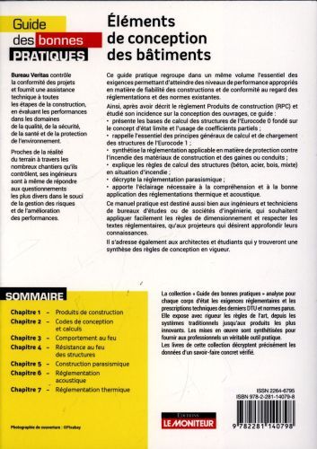 Produktbild: El&eacute;ments de conception des b&acirc;timents