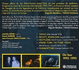 Produktbild: On Tour 1992 -1993