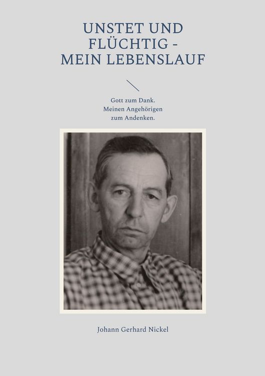 Produktbild: Unstet und fl&uuml;chtig - mein Lebenslauf