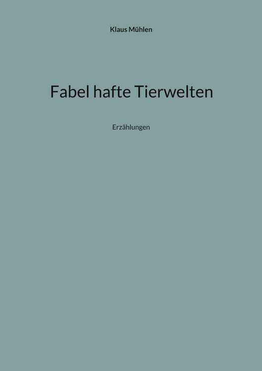 Produktbild: Fabel hafte Tierwelten