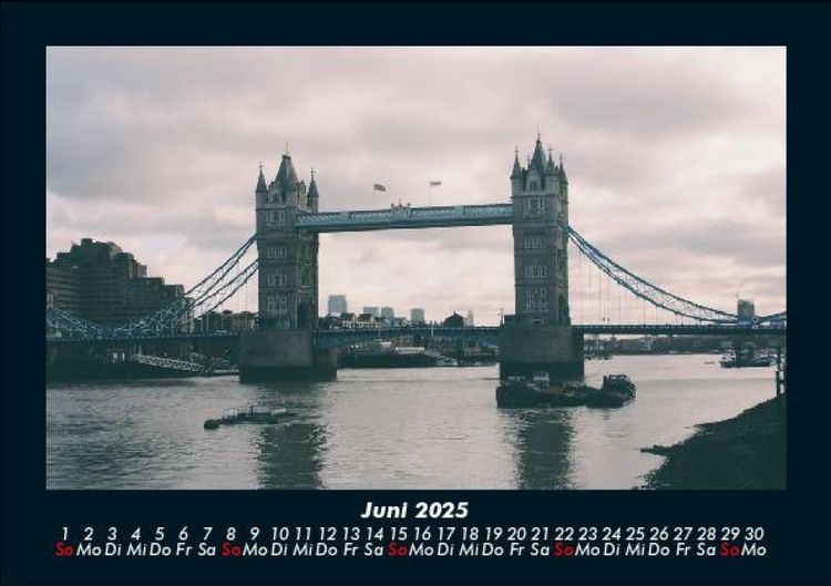 Produktbild: London 2025 Fotokalender DIN A5