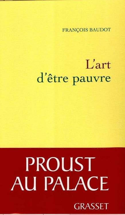 Produktbild: L'art d'&ecirc;tre pauvre