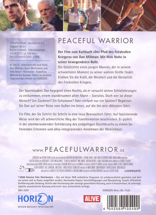 Produktbild: Peaceful Warrior - Der Pfad des friedvollen Kriegers