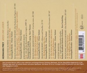 Produktbild: Prey, H: Arias And Songs