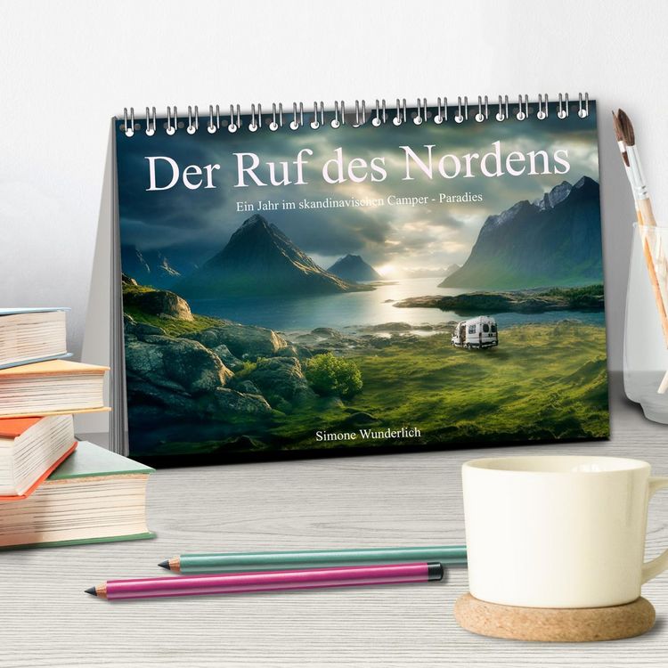 Produktbild: Der Ruf des Nordens (Tischkalender 2026 DIN A5 quer), CALVENDO Monatskalender
