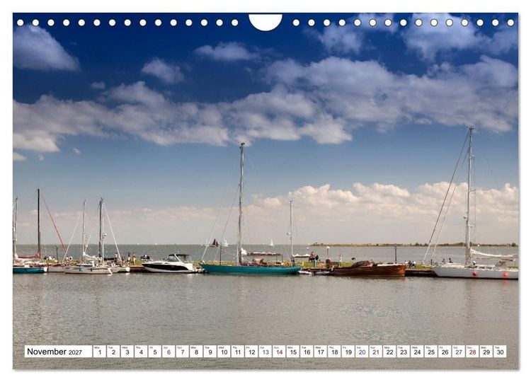 Produktbild: Discover Holland Amsterdam and the Coastal Landscapes of the Netherlands (Wall Calendar 2027 DIN A4 landscape), CALVENDO 12 Month Wall Calendar