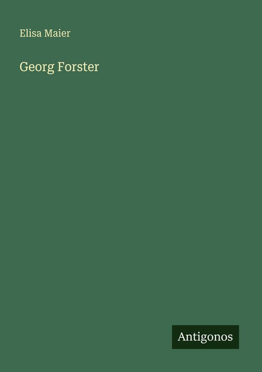 Produktbild: Georg Forster