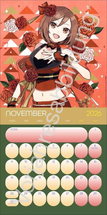 Produktbild: Hatsune Miku Broschurkalender 2027