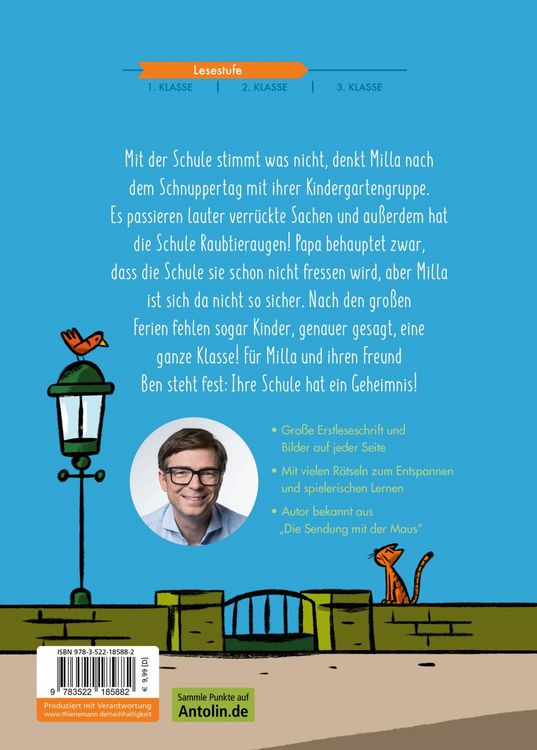 Produktbild: Kleine Lesehelden: Milla und die sehr gefr&auml;&szlig;ige Schule