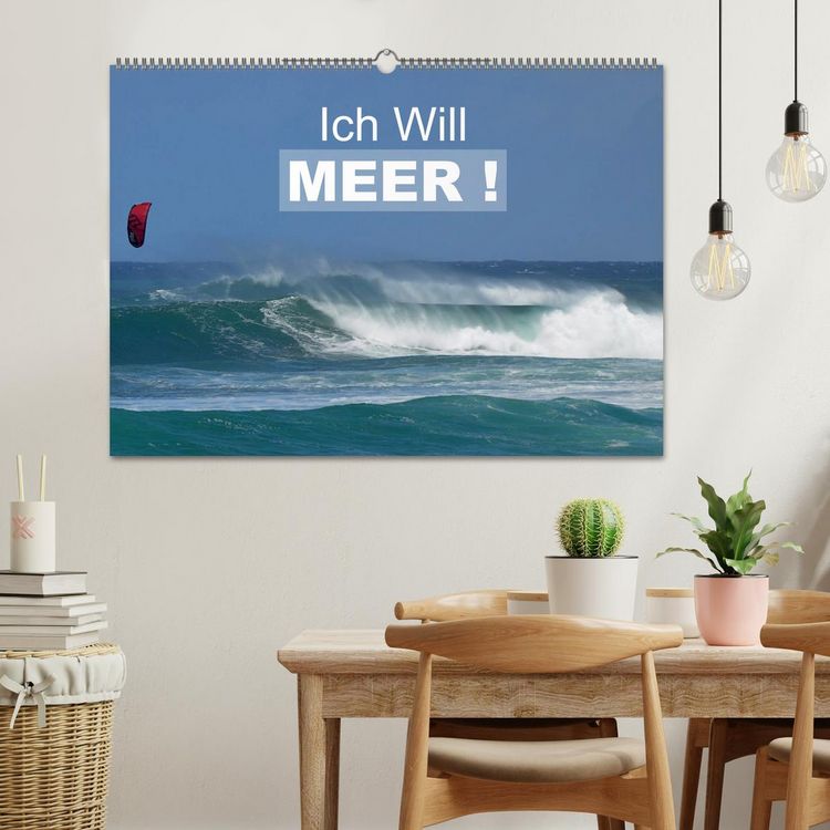 Produktbild: Ich will Meer ! (Wandkalender 2026 DIN A2 quer), CALVENDO Monatskalender