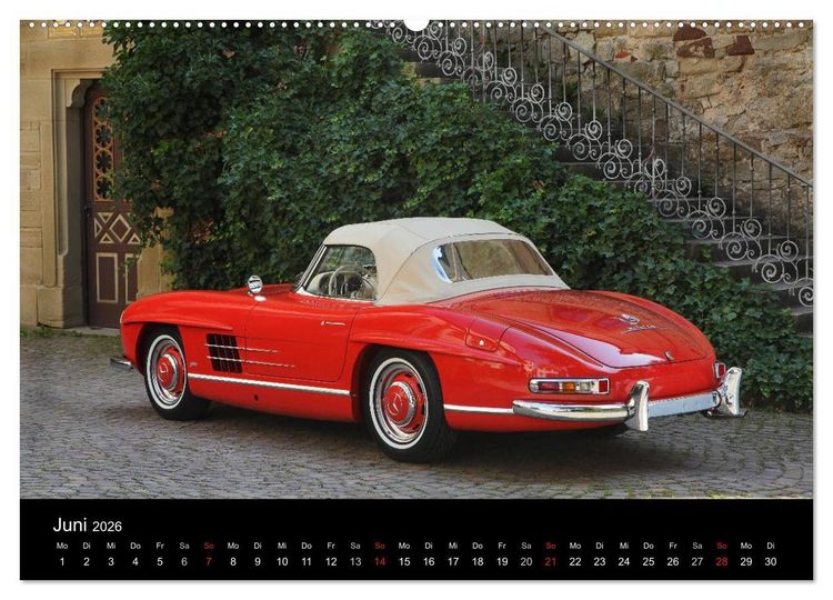 Produktbild: 300 SL Collectors Edition 2 (hochwertiger Premium Wandkalender 2026 DIN A2 quer), Kunstdruck in Hochglanz