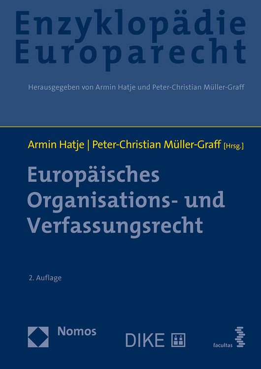 Produktbild: Europ&auml;isches Organisations- und Verfassungsrecht