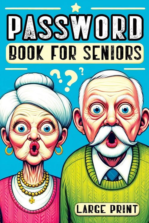 Produktbild: Password Book for Seniors