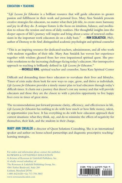 Produktbild: Life Lessons for Educators