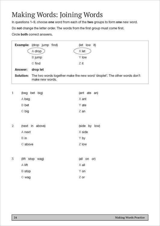 Produktbild: 11+ Verbal Reasoning Practice and Test for the GL Assessment Ages 09-10