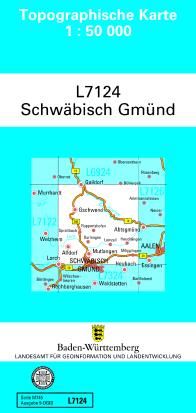 Produktbild: Schw&auml;bisch Gm&uuml;nd 1 : 50 000