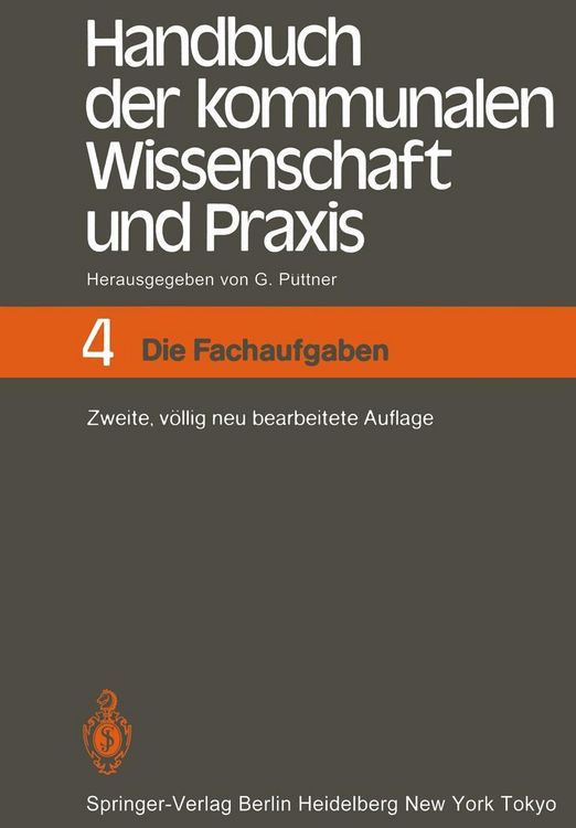 Produktbild: Handbuch der kommunalen Wissenschaft und Praxis