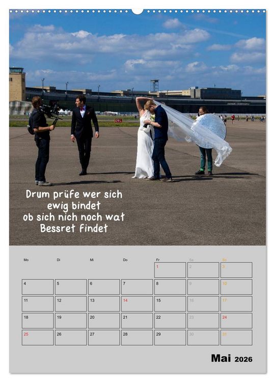 Produktbild: Berliner Stra&szlig;enfoto Kalender 2026 (Wandkalender 2026 DIN A2 hoch), CALVENDO Monatskalender