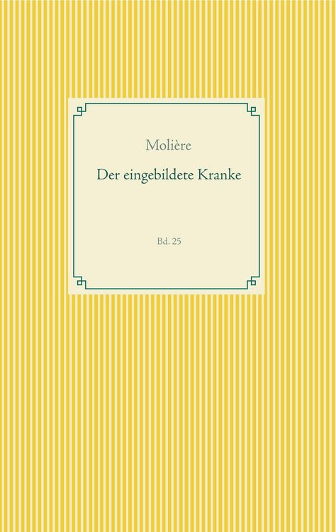 Produktbild: Der eingebildete Kranke