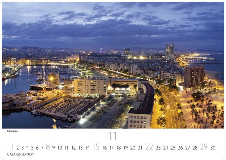 Produktbild: Barcelona Kalender 2026 – Wandkalender | Fotokalender Spanien 35x50cm - Foto. mit den schönsten Motiven, Sehenswürdigkeiten & Inspirationen"
