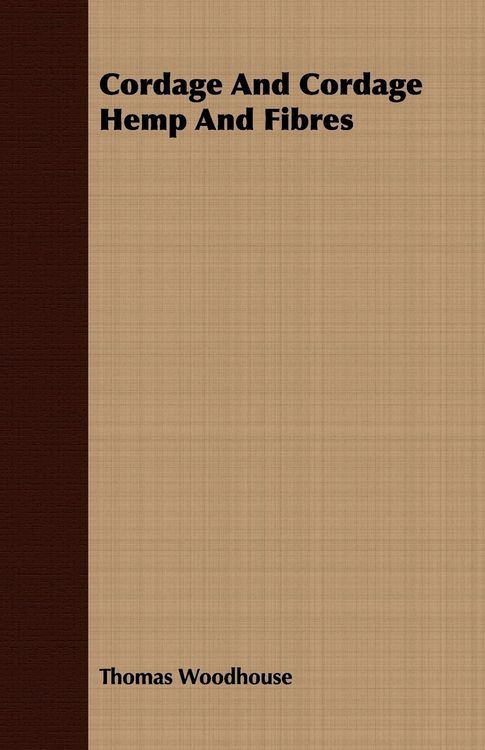 Produktbild: Cordage And Cordage Hemp And Fibres