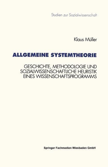 Produktbild: Allgemeine Systemtheorie