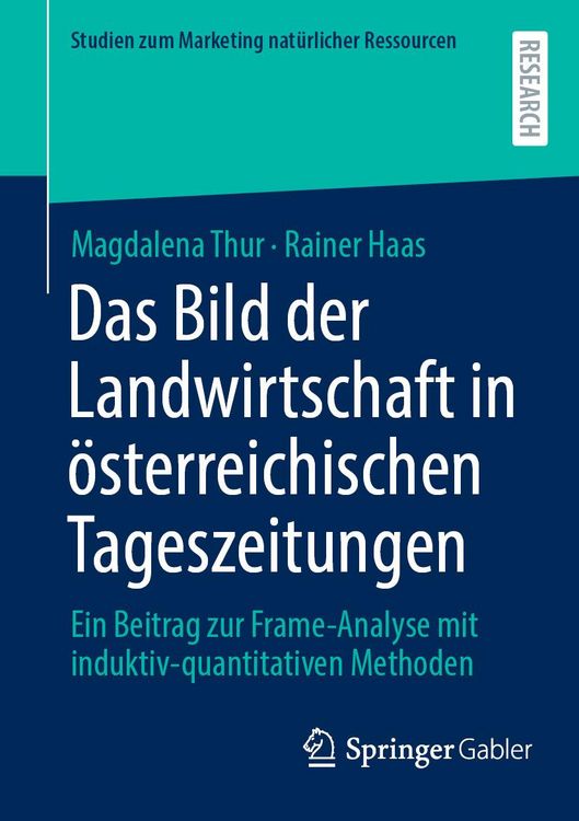 Produktbild: Das Bild der Landwirtschaft in &ouml;sterreichischen Tageszeitungen