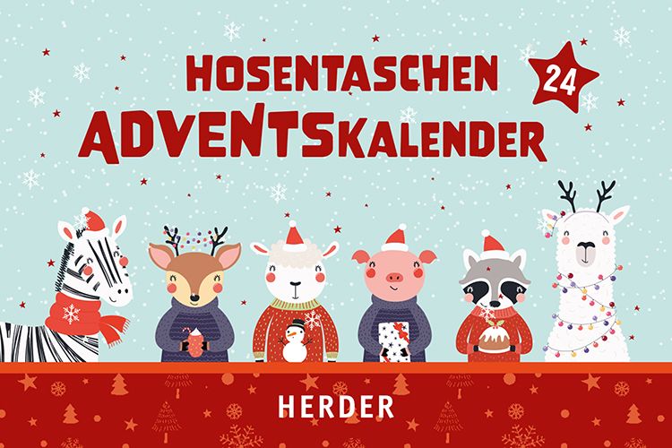 Produktbild: Hosentaschenadventskalender 2025 &ndash; mit Illustrationen