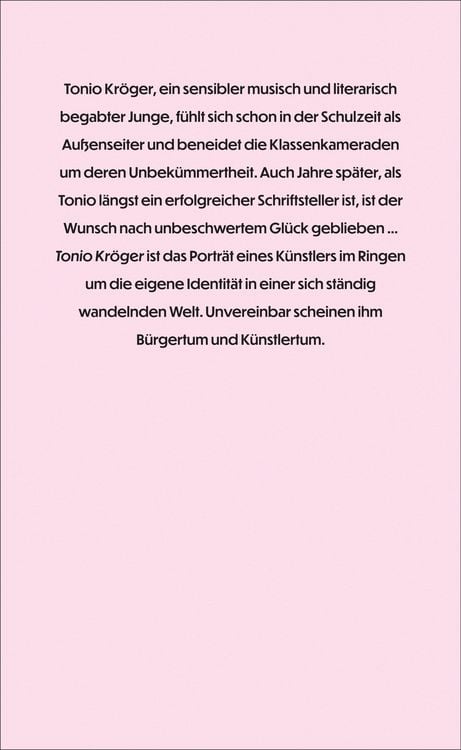 Produktbild: Tonio Kr&ouml;ger