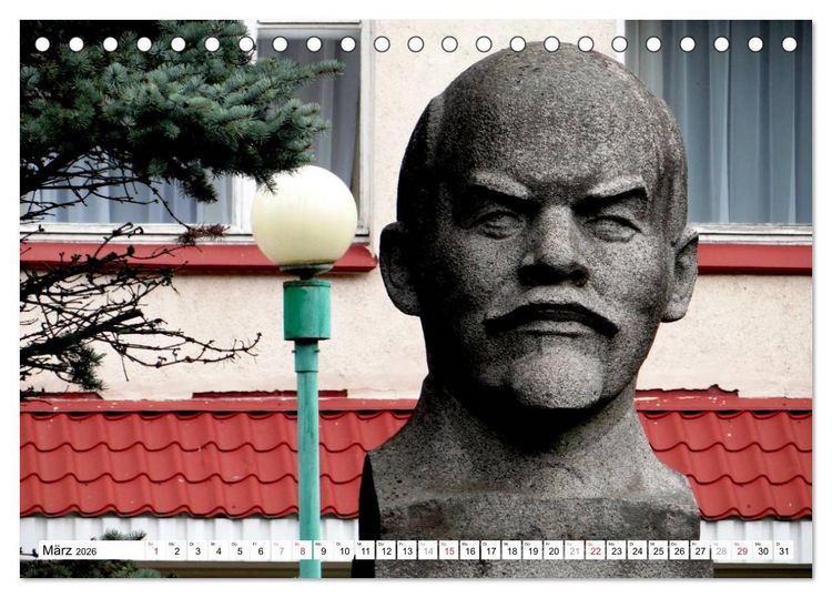Produktbild: LENIN LEBT - Bilder einer Ikone (Tischkalender 2026 DIN A5 quer), CALVENDO Monatskalender