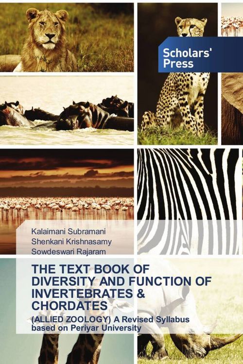 Produktbild: The Text Book Of Diversity and Function Of Invertebrates & Chordates