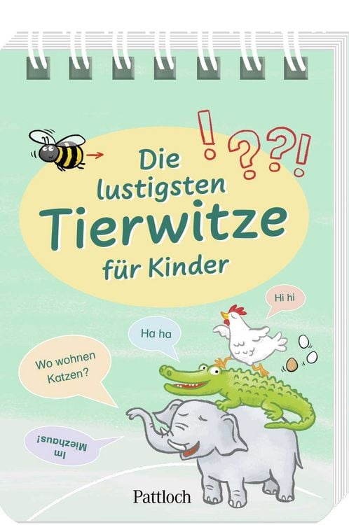 Produktbild: Die lustigsten Tierwitze f&uuml;r Kinder